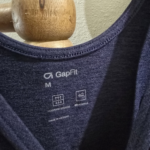 EUC GapFit One Piece Navy Bodysuit - Picture 3 of 3